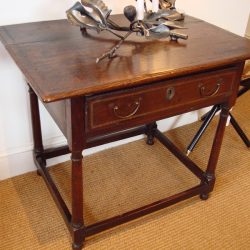 17th Century Oak Side Table