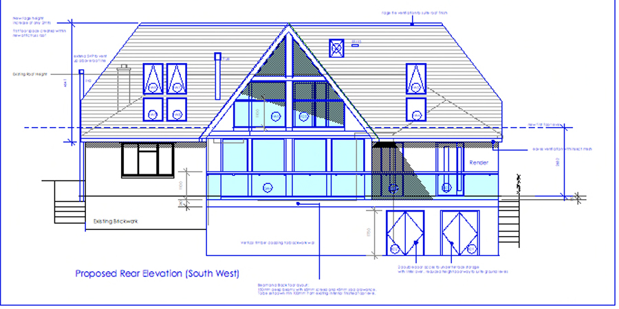 LIFTING THE ROOF OFF- HIGHLY GLAZED ROOF EXTENSION WITH STUNNING VIEWS